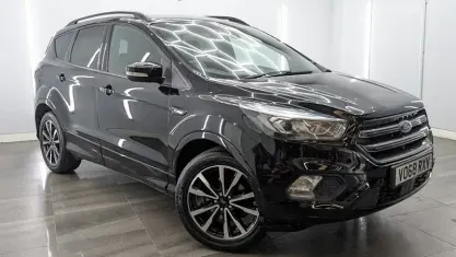 Used Ford Kuga ST-Line 120 HP (88 kW) 2018 Black SUV