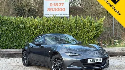 Used Mazda MX5 131 HP (96 kW) 2018 Grey Cabriolet