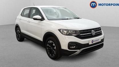 Used VW T-Cross S 95 HP (69 kW) 2021 White SUV