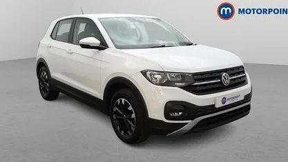 Used VW T-Cross S 95 HP (69 kW) 2021 White SUV
