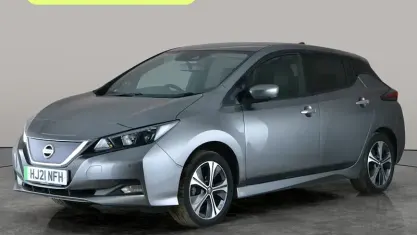 Używany Nissan Leaf N-Connecta 160 kW (218 KM) 2021 Szary Hatchback