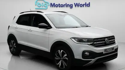 Used VW T-Cross Black Edition 110 HP (80 kW) 2023 White SUV