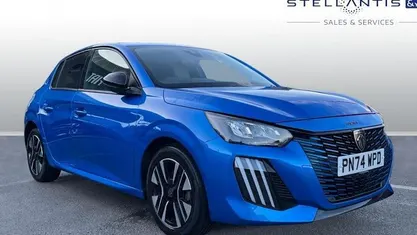 Blue Used 2025 Peugeot 208 Allure Hatchback | £17,115 (Fair price)