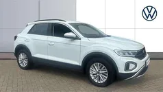 White Used 2022 VW T-Roc Life SUV | £18,434 (Fair price)