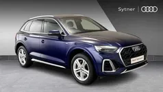 Blue Used 2021 Audi Q5 S-Line SUV | £32,500 (Fair price)