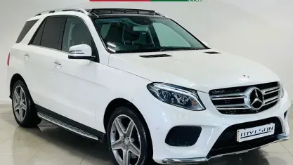 Used Mercedes GLE250 AMG line 204 HP (150 kW) 2016 White SUV