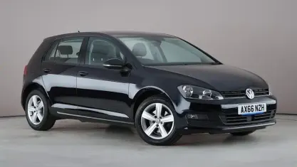 Used VW Golf VII Edition 125 HP (91 kW) 2016 Black Hatchback