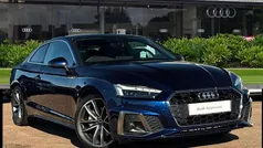 Blue Used 2024 Audi A5 S-Line Coupe | £29,980 (Good price)