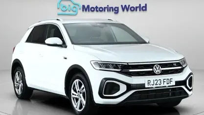 Used VW T-Roc R-line 150 HP (110 kW) 2023 White SUV