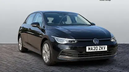 Used VW Golf VIII Style 150 HP (110 kW) 2023 Black Hatchback