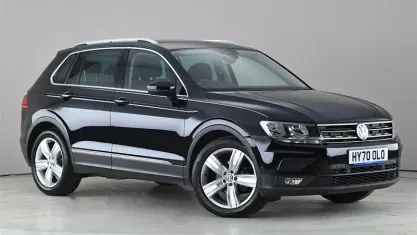 Second-hand VW Tiguan Match 150 CP (110 kW) 2020 Negru SUV
