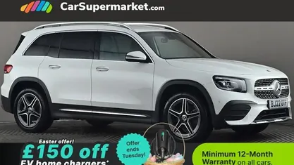 Used Mercedes GLB200 AMG Line Premium 150 HP (110 kW) 2022 White SUV