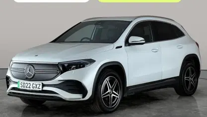 Used Mercedes EQA250 AMG line 139 kW (190 HP) 2022 White SUV