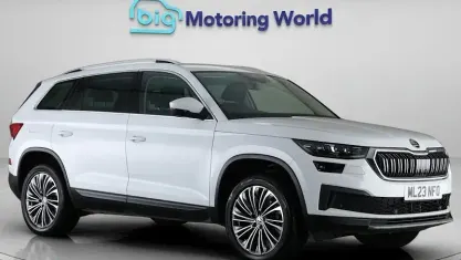 Used Skoda Kodiaq SE L Executive 150 HP (110 kW) 2023 White SUV