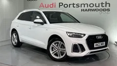 White Used 2022 Audi Q5 S-Line SUV | £31,990 (Fair price)