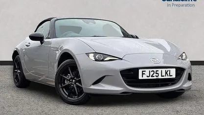 Aero grey Used 2025 Mazda MX5 Prime-Line Cabriolet | £21,978 (Fair price)