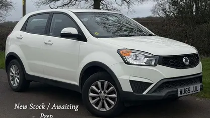 Used Ssangyong (KGM) Korando 150 HP (110 kW) 2015 White SUV