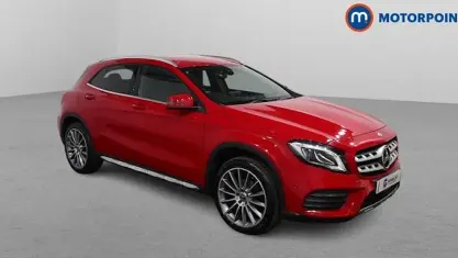 Second-hand Mercedes GLA180 AMG line 122 CP (89 kW) 2019 Roșu SUV