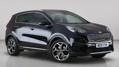 Used Kia Sportage GT-Line 136 HP (100 kW) 2019 Black SUV