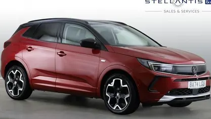 Used Vauxhall Grandland X Ultimate 136 HP (100 kW) 2024 Red SUV