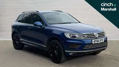 Blue Used 2016 VW Touareg R-line SUV | £18,403 (Fair price)