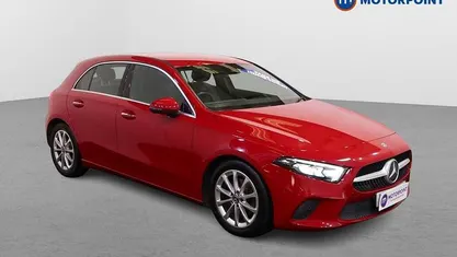 Used Mercedes A200 Premium 150 HP (110 kW) 2019 Red Hatchback