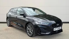 Black Used 2022 Ford Focus ST-Line Hatchback | £15,230 (Fair price)