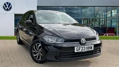 Deep black pearlescent Used 2023 VW Polo Life Hatchback | £17,147 (Fair price)