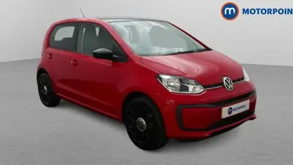 Used VW up! Black Edition 65 HP (47 kW) 2021 Red Hatchback
