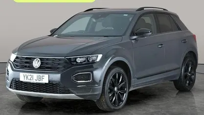 Used VW T-Roc Black Edition 150 HP (110 kW) 2021 Grey SUV