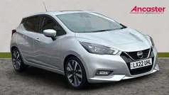 Silver Used 2022 Nissan Micra Tekna Hatchback | £15,275 (Fair price)