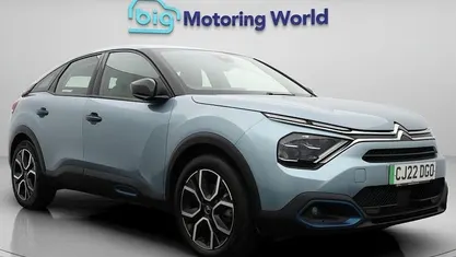 Used Citroën e-C4 100 kW (136 HP) 2021 Blue Hatchback