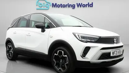 Used Vauxhall Crossland Elite 131 HP (96 kW) 2021 White SUV