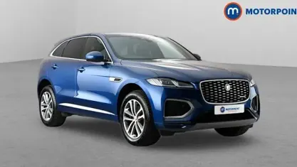 Used Jaguar F-Pace R-Dynamic 204 HP (150 kW) 2022 Blue SUV