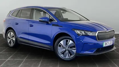 Blue Used 2021 Skoda Enyaq iV ecoSuite SUV | £19,995 (Fair price)