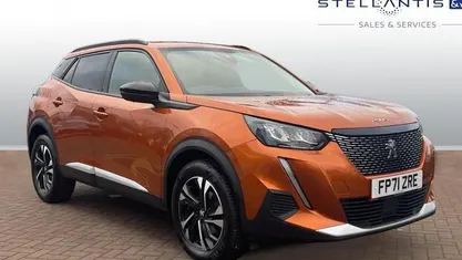 Orange Used 2021 Peugeot 2008 Allure Premium SUV | £12,772 (Fair price)