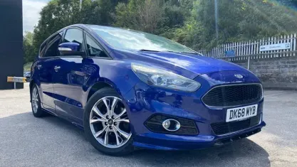 Used Ford S-MAX ST-Line 179 HP (131 kW) 2018 Blue MPV