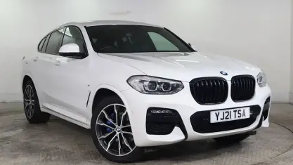 Used BMW X4 M Sport 190 HP (139 kW) 2021 White SUV