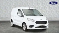White Used 2023 Ford Transit Limited Van | £17,994 (Expensive)