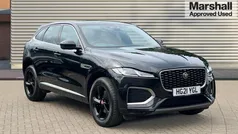 Metallic ebony black Used 2021 Jaguar F-Pace R-Dynamic SUV | £28,874 (Good price)