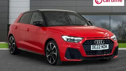 Used Audi A1 Sportback Black Edition 150 HP (110 kW) 2022 Red Hatchback