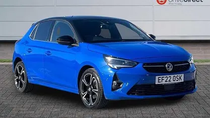 Used Vauxhall Corsa Ultimate 131 HP (96 kW) 2022 Blue Hatchback