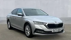 Brilliant silver metallic Used 2023 Skoda Octavia SE L Hatchback | £20,750 (Fair price)