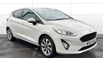 White Used 2019 Ford Fiesta Trend Hatchback | £9,601 (Fair price)