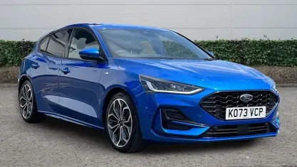 Used Ford Focus ST-Line X 125 HP (91 kW) 2024 Blue Hatchback