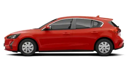 Used Ford Focus ST-Line 125 HP (91 kW) 2019 Red Hatchback