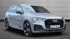 Silver Used 2022 Audi Q7 Black Edition SUV | £47,995 (Fair price)