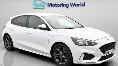 Second-hand Ford Focus ST-Line 120 CP (88 kW) 2019 Alb Hatchback