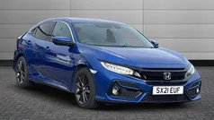 Brilliant sporty blue Used 2021 Honda Civic SR Hatchback | £13,490 (Fair price)