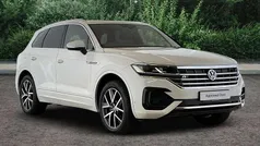 White Used 2019 VW Touareg R-line SUV | £29,990 (Good price)